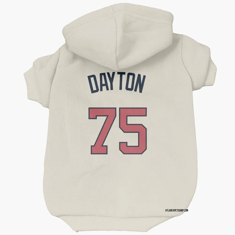 Show Off Your Atlanta Braves Pride With the #75 Grant Dayton Cream Jersey